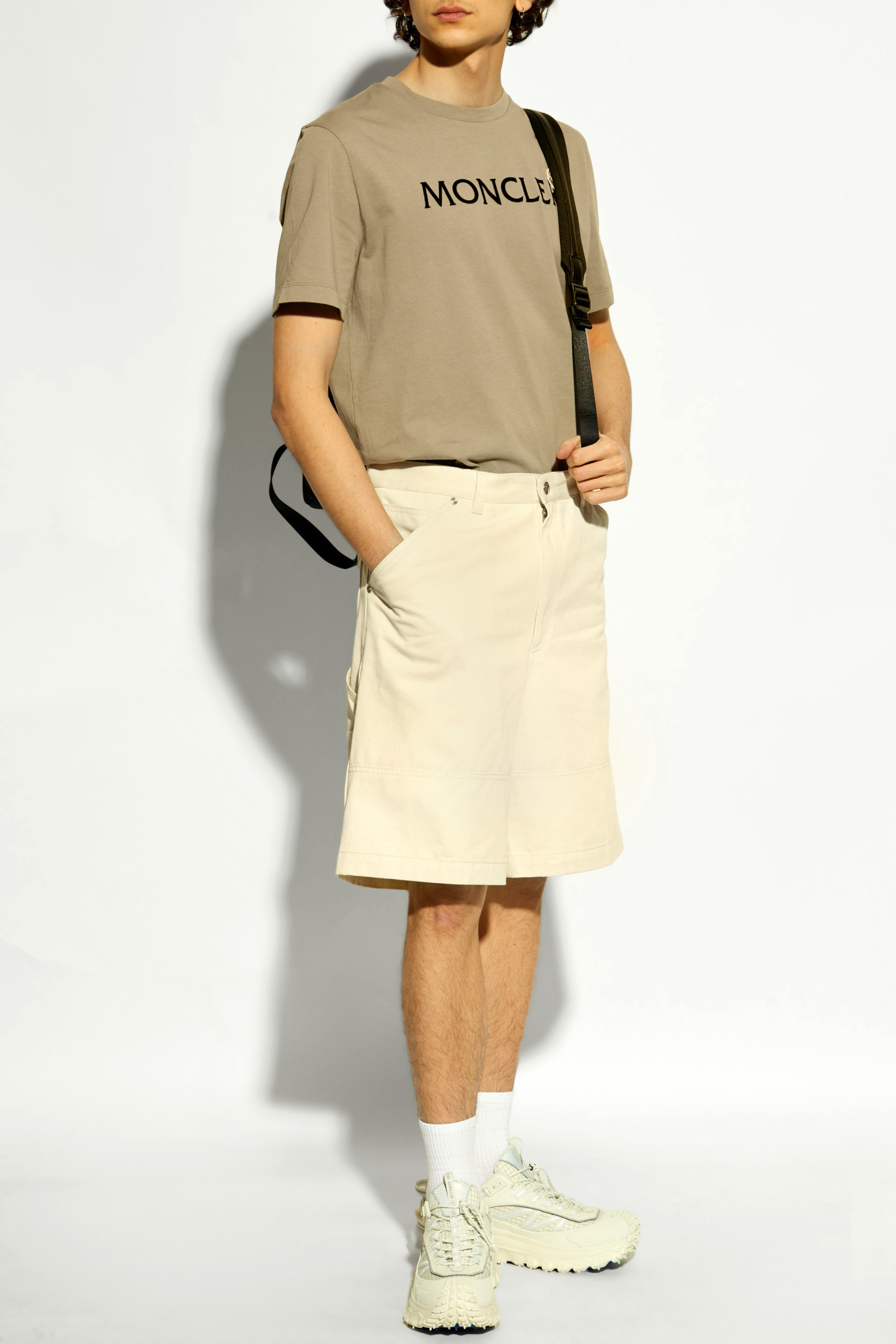 Cream Denim shorts Moncler - Vitkac AS
